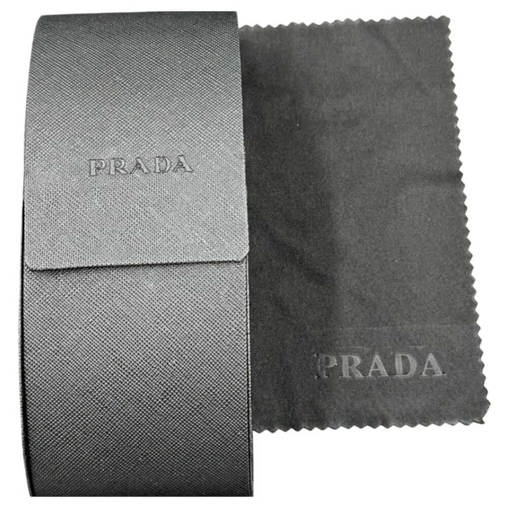 NEW Prada Rectangular Black Acetate Sunglasses (PRXX050) - Picture 6 of 6